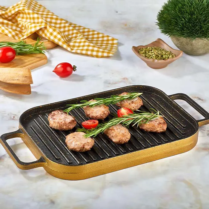 Cast Iron Grill Pan