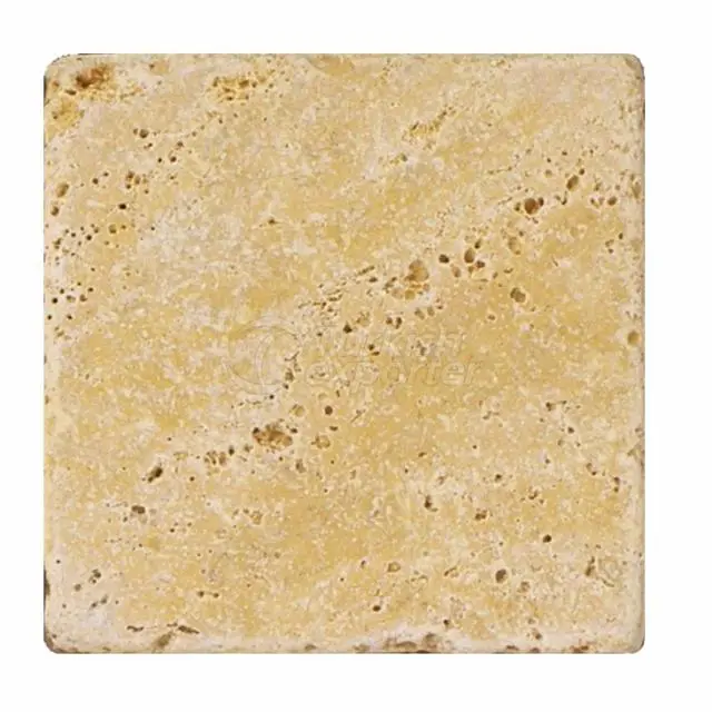 Tumbled Tiles Gold 4x4