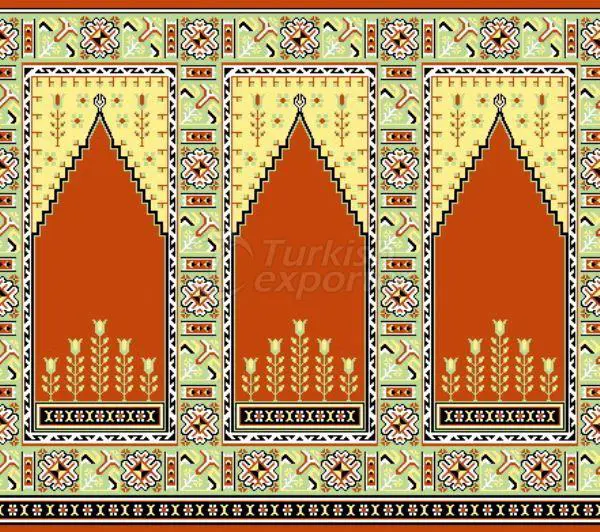 Wool Mosque Carpets YCH002