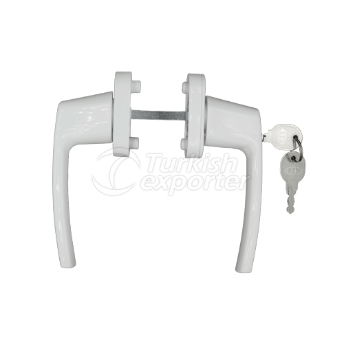 Üstten Kilitli Kapı Kolu