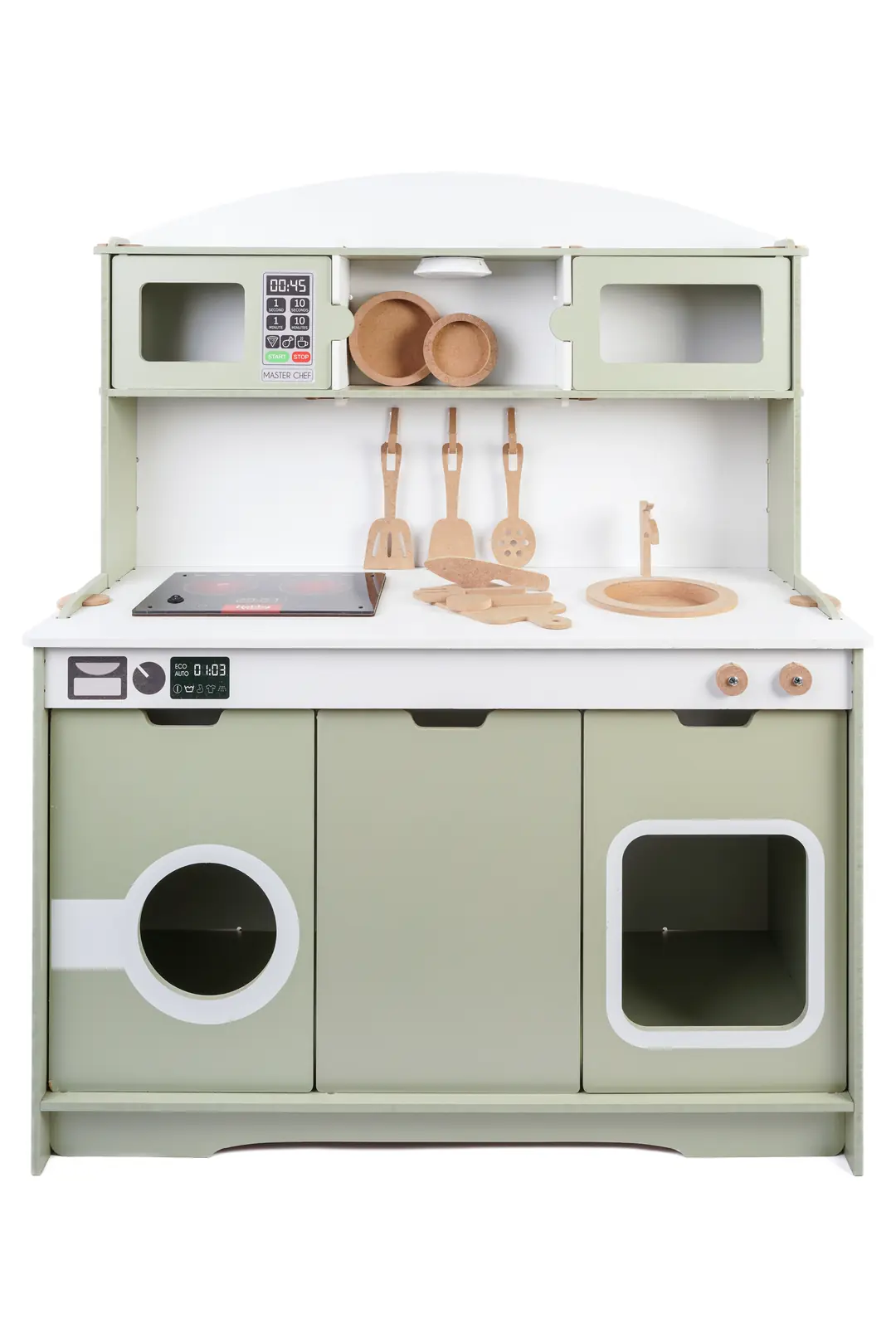 Wooden Toy Kitchen Set