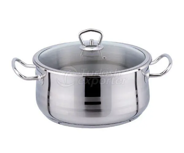 Pots en acier inoxydable