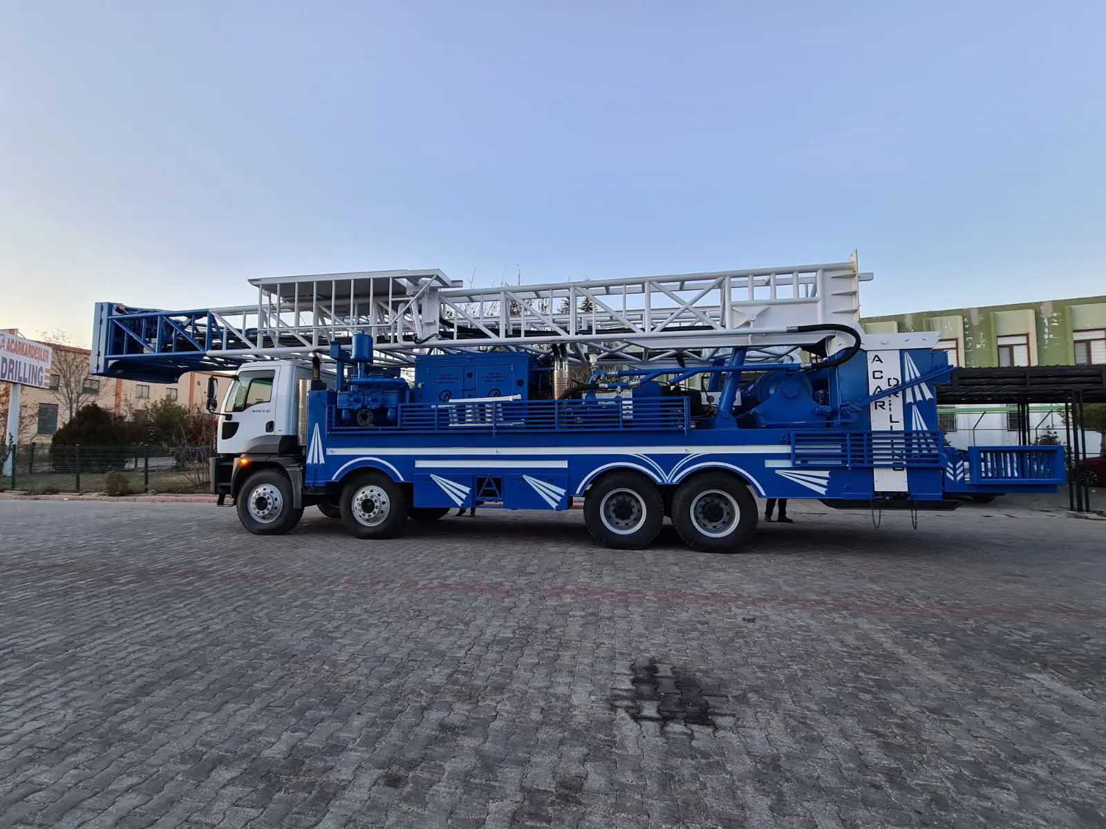 800 meters Water Drilling Rig  Mounted on Truck (Without Truck)