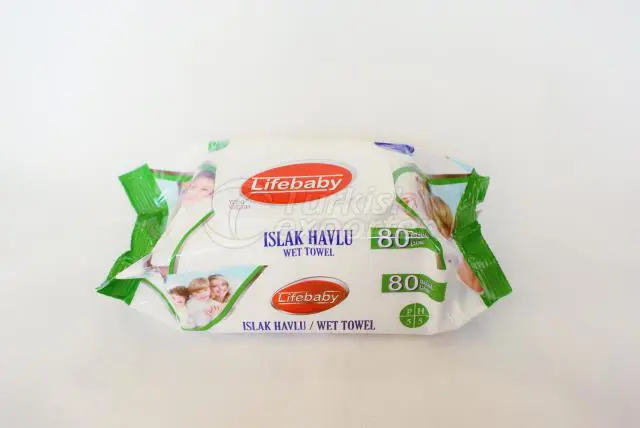 влажное полотенце 80 шт.