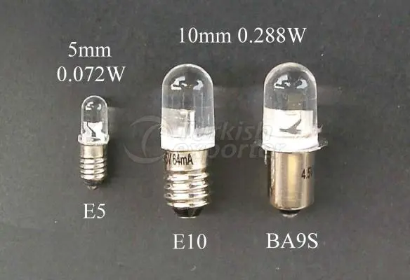 Low Voltage BA9S / E10 LED light bulb