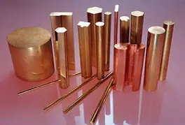 Bronze Red Holed Bars