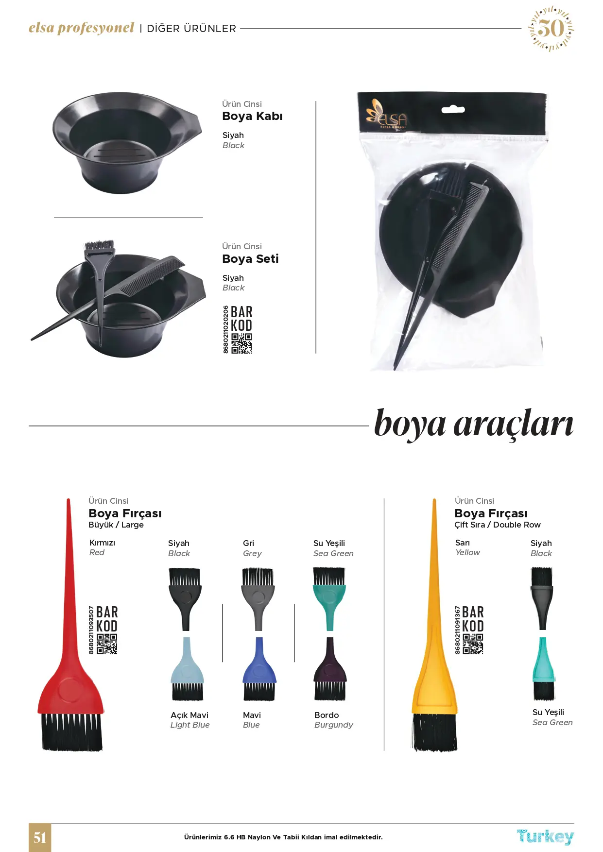 Saç Boya Fırçaları