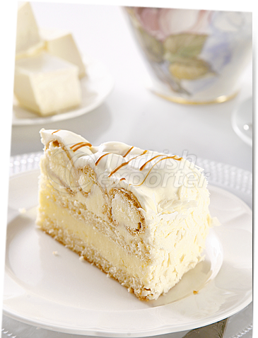 White Profiterole Cake