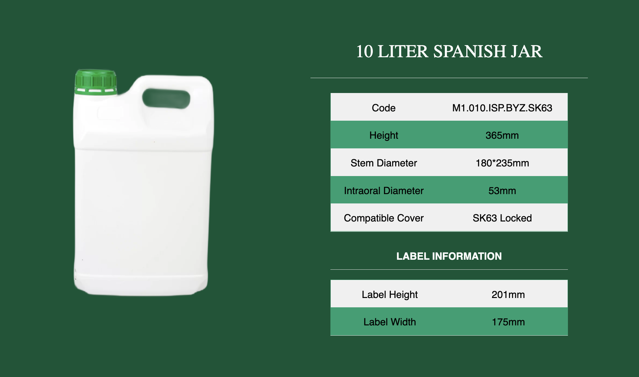 PLASTIC JERRYCANS