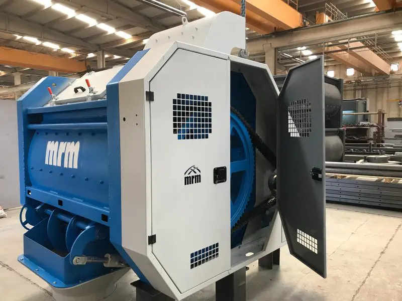 Single Shaft Concrete Mixer-Mrm Mekani̇k Maki̇na Ltd. ŞTi̇.