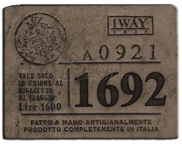 Rótulo de Couro Original