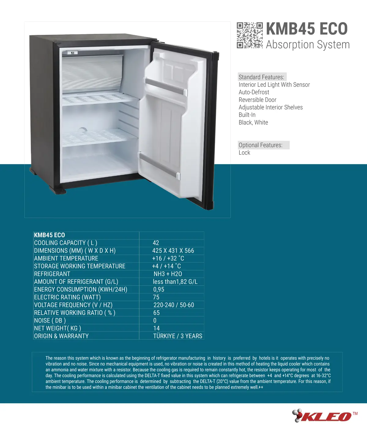KMB45ECO MINIBAR