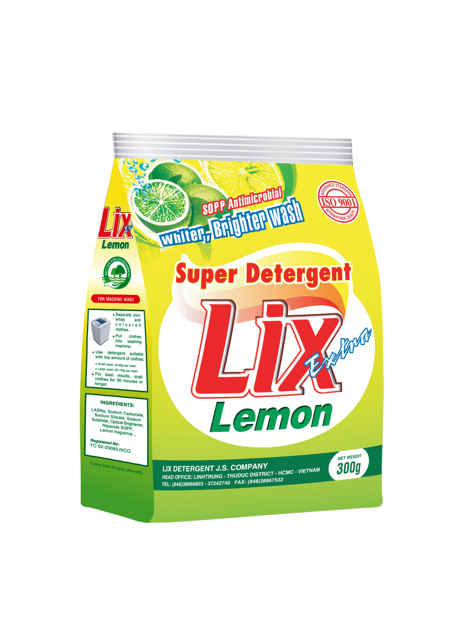 LIX LEMON EXTRA DETERGENT POWDER