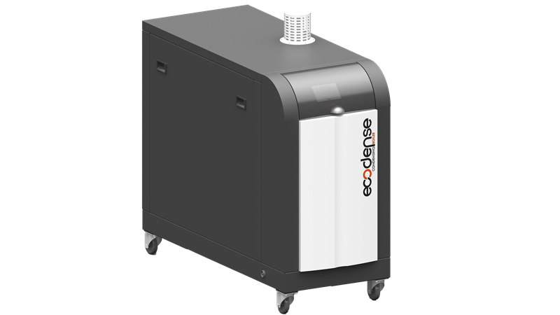 Floor type condensing boiler