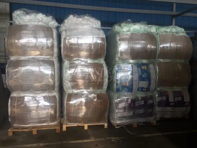 Baby Diapers Bales ITALY (5% WASTE)