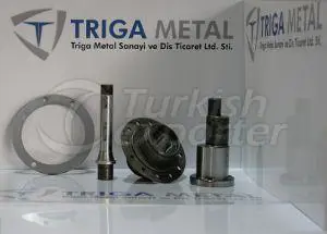 Machined metal casting forging
