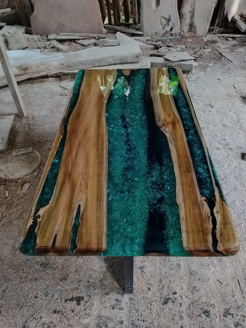 Top table resin epoxy 