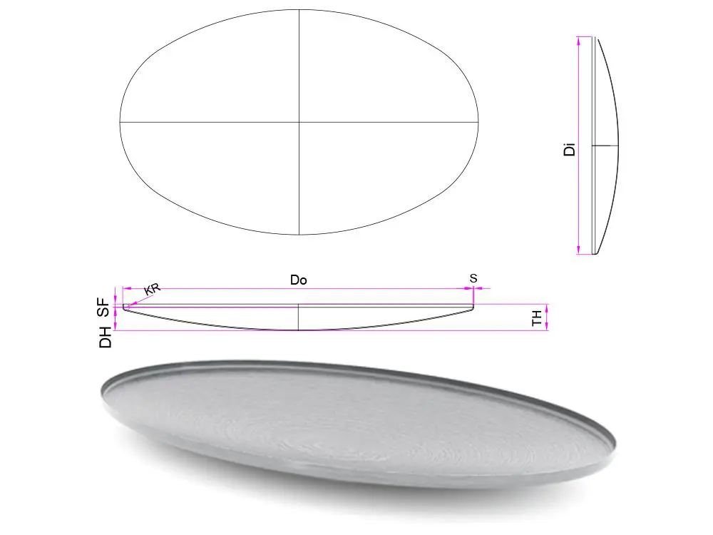 ELLIPSE DISHED HEADS