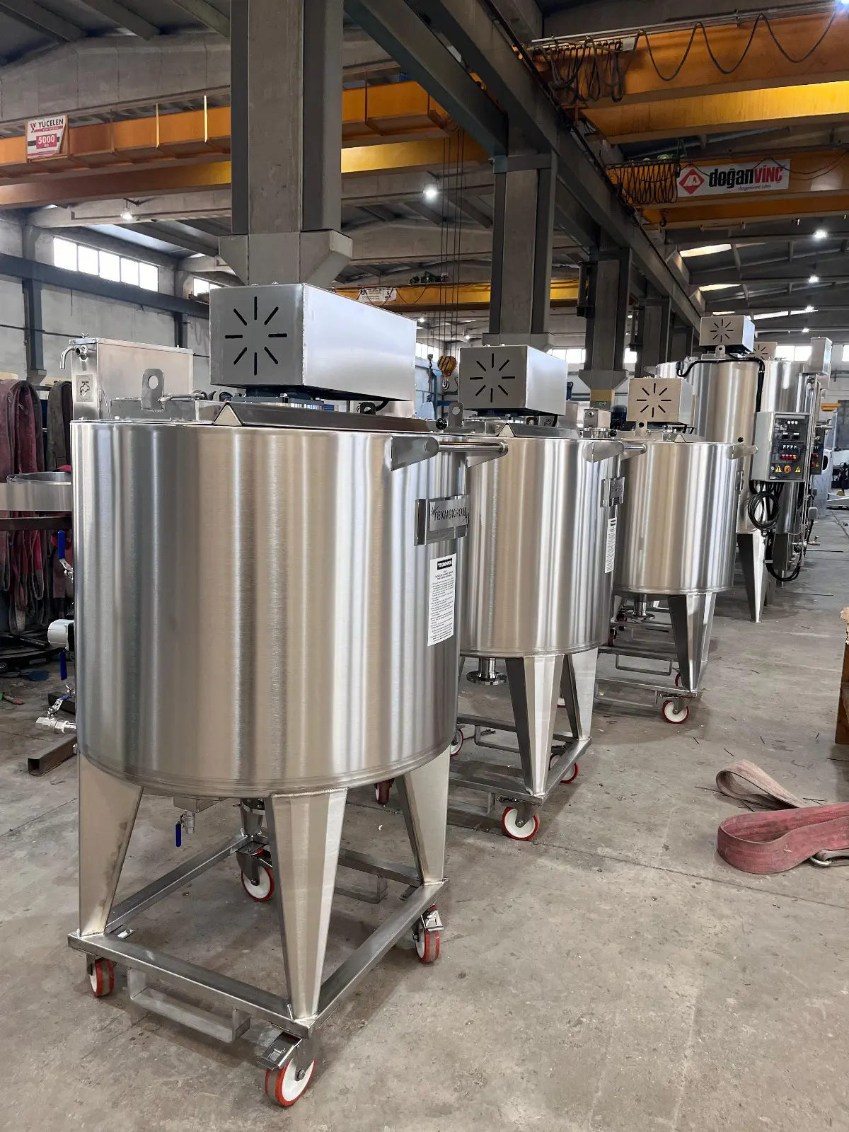 Chocolate Process Tanks