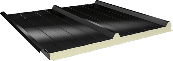 PUR / PIR Insulated 3 Ribs Roof Panel