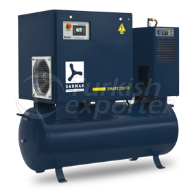 Electric Tank Mounted Screw Compressor