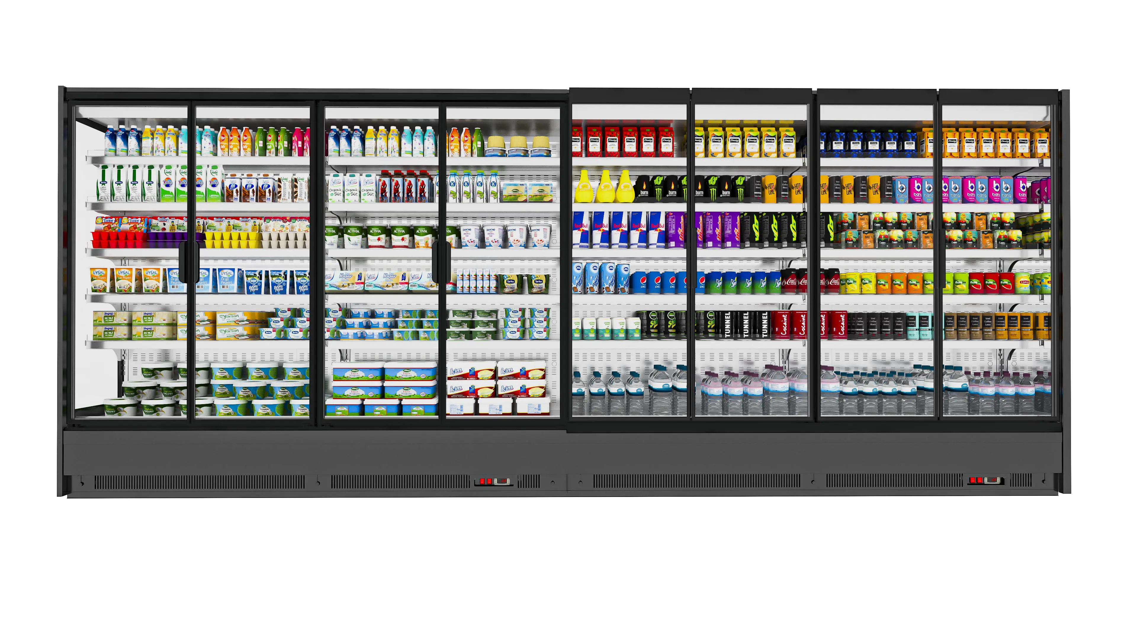 Vertical Type Cooler Cabinet