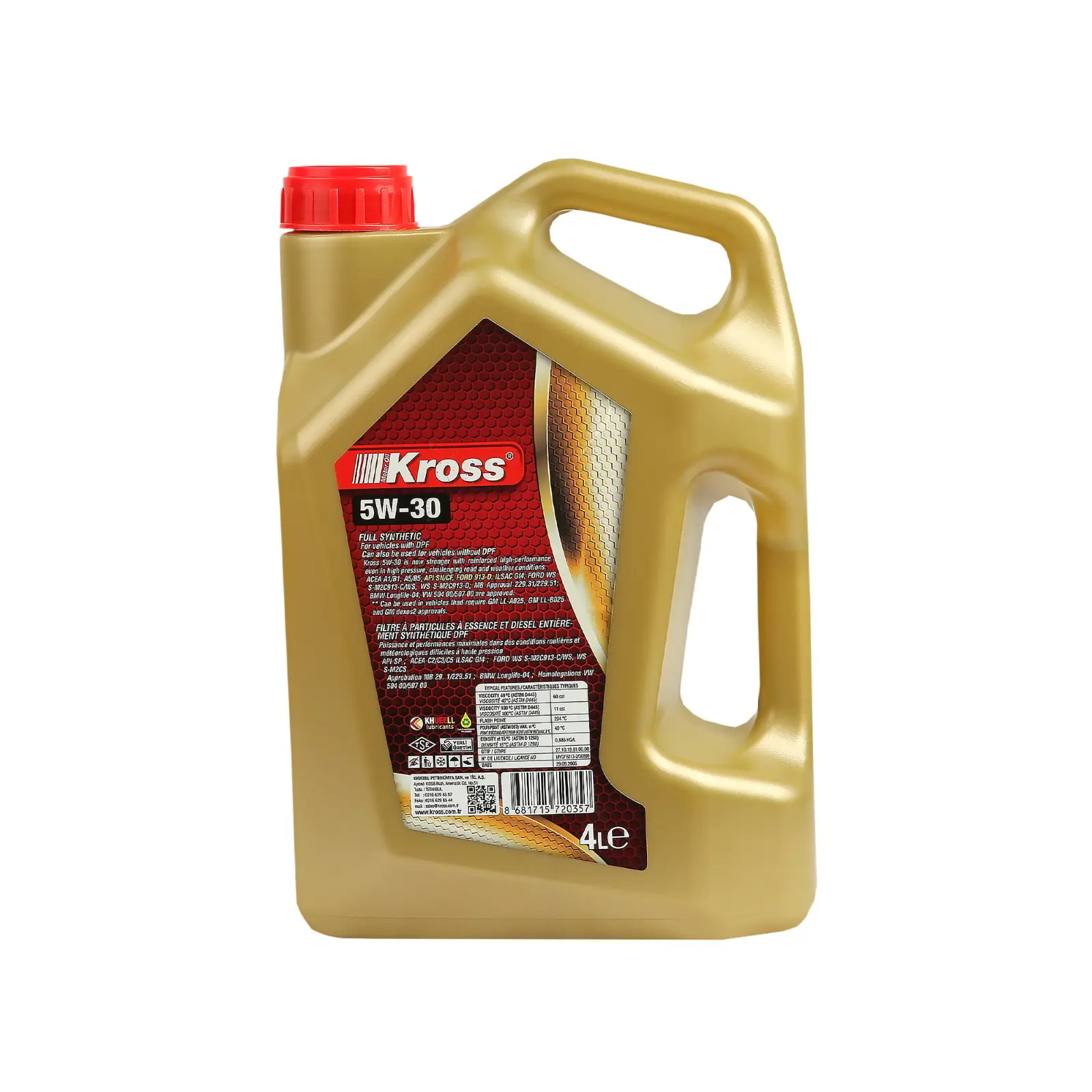FULL SYNTHETIC MOTOR OIL