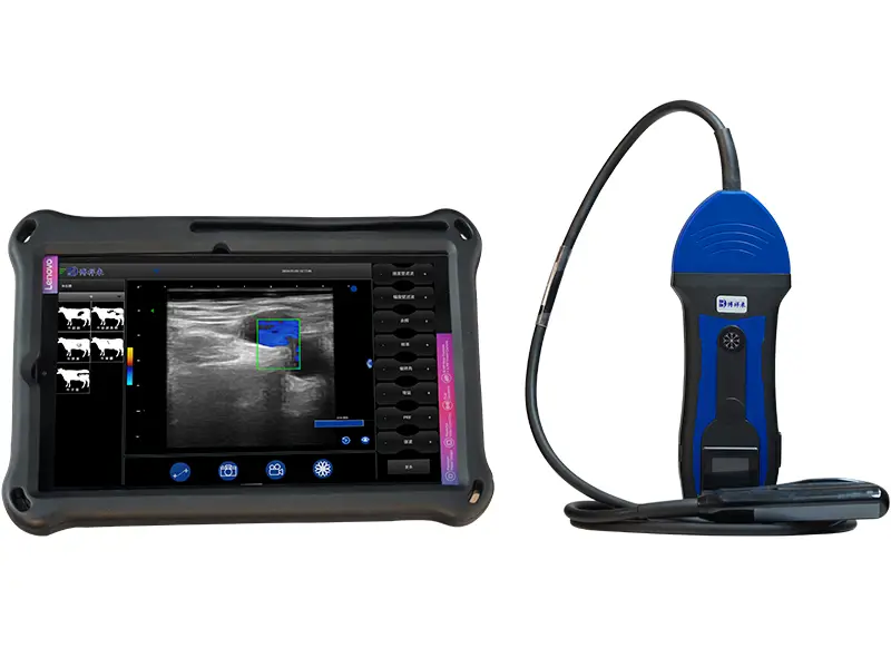 Portable wireless doppler veterinary ultrasound