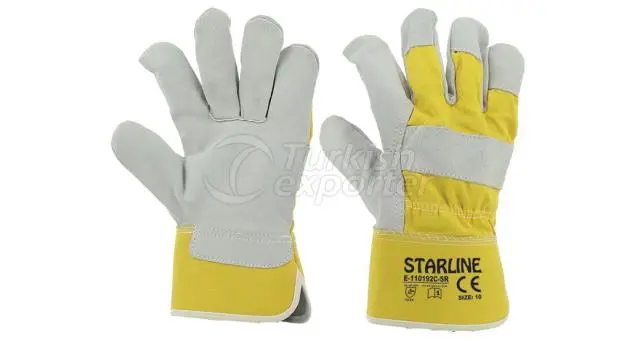 Leather Gloves E-110192C-SR
