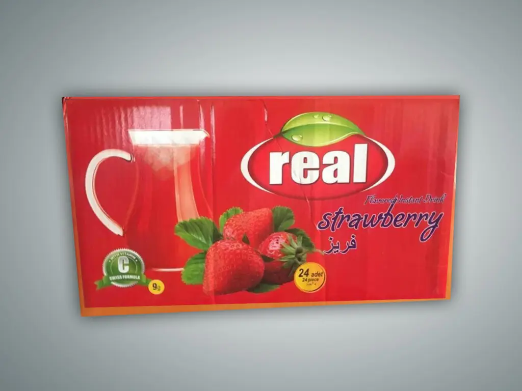 Strawberry Flavored Instant Drink