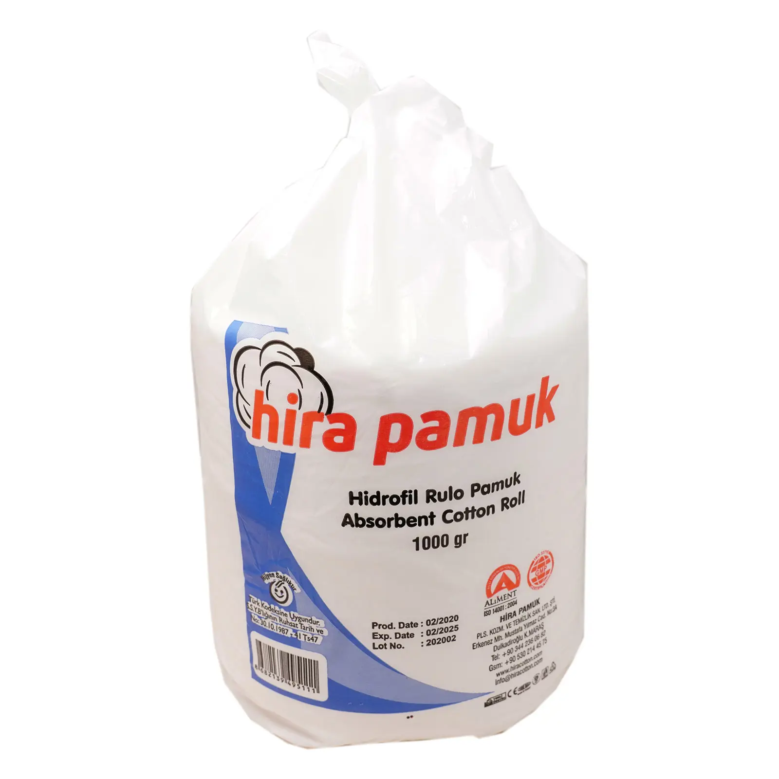 Hidrofil Rulo Pamuk