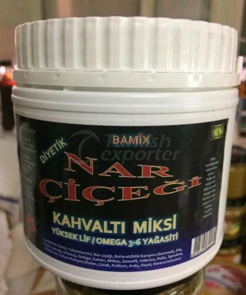 Diyabetik Nar Çiçeği Miksi