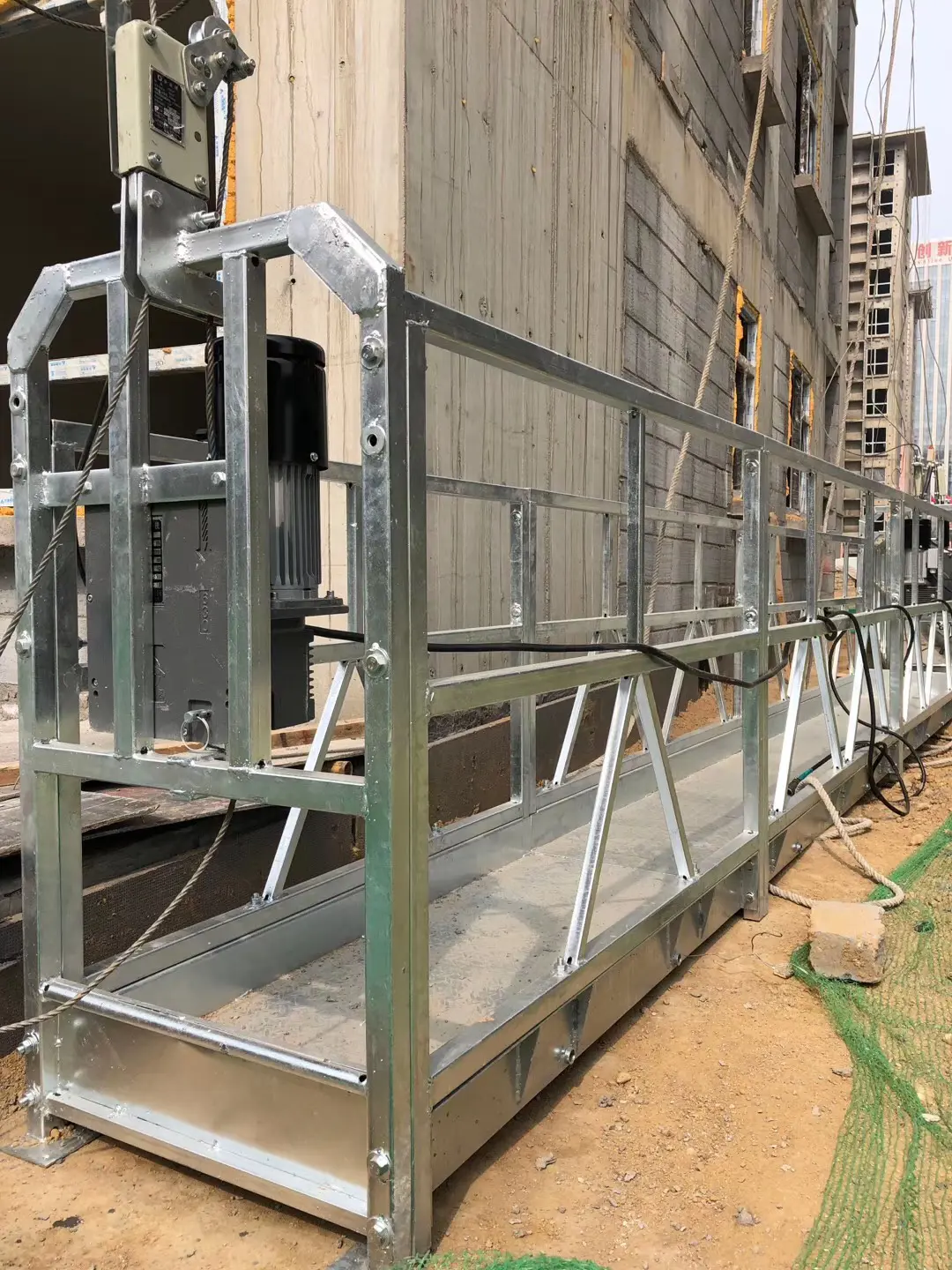 hot dip galavinized suspended platform