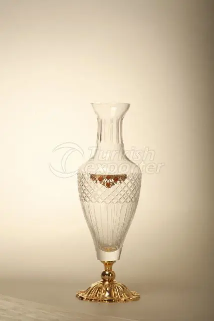 Sarı Toplu Vazo 1AU-006