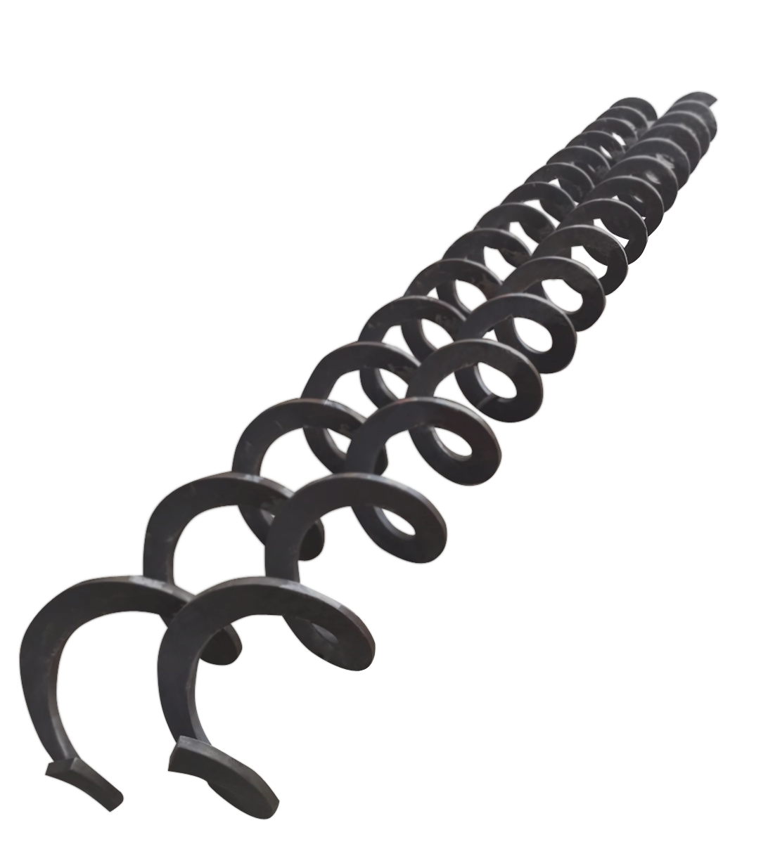Screw Flight , Continuous Flight , Spiral , Segments