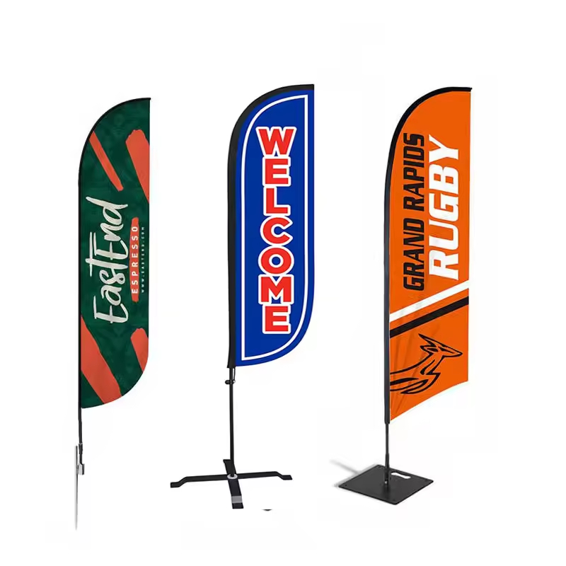 Beach Flag, Feather Teardrop Flag, Advertising Flag, Custom Flags
