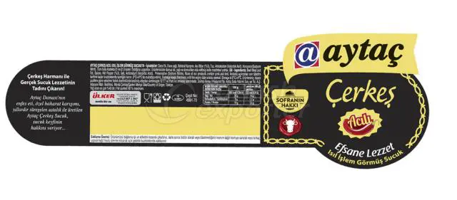 Aytac sausage label