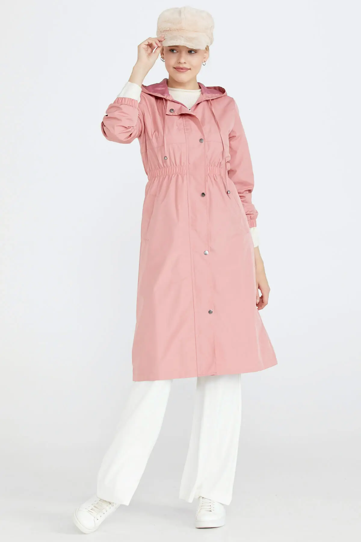 Womens Trenchcoat-Karsaklar Sementa Tekstil A. S.
