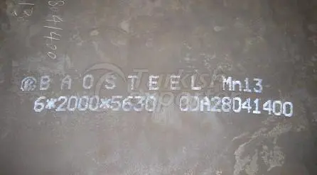 Mn13 hadfield steel plate