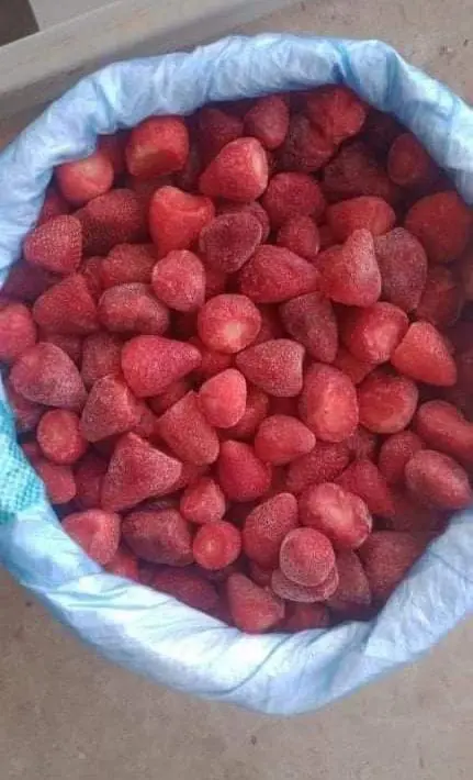 فراولة مجمدة 