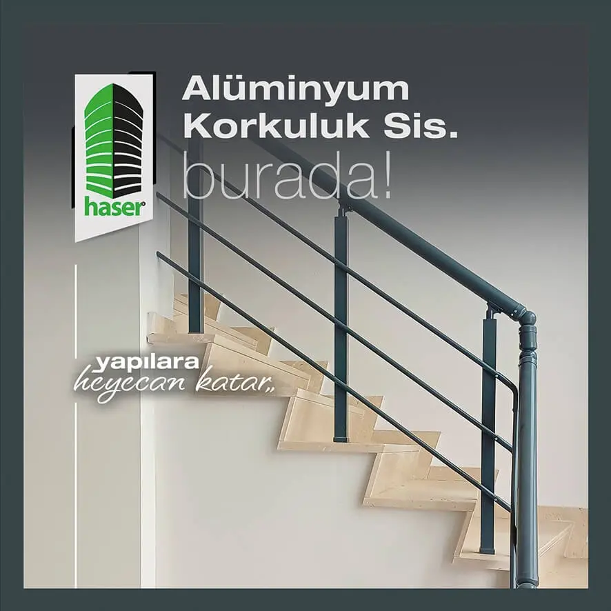 Sistemas de barandillas de aluminio