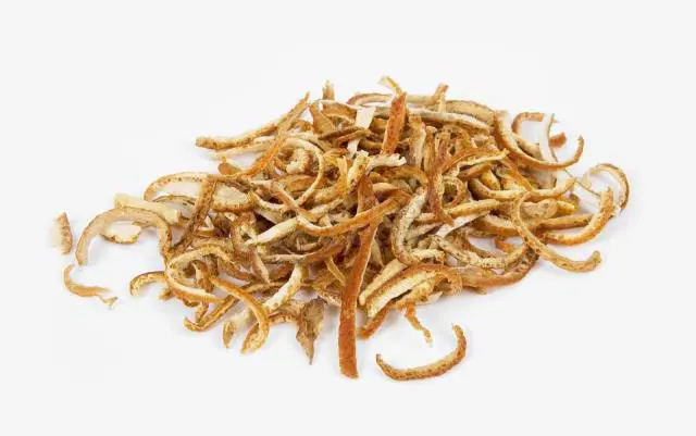 Dried Orange Peels
