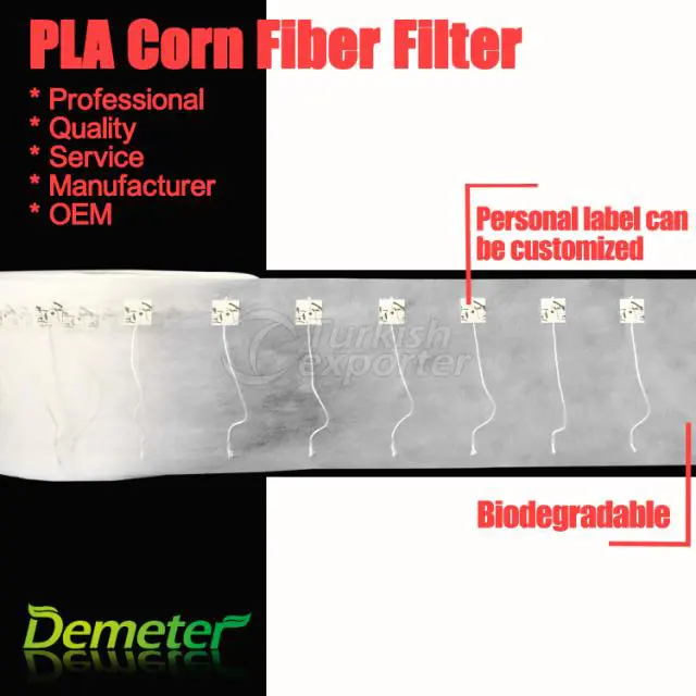 PLA corn fiber tea bags making