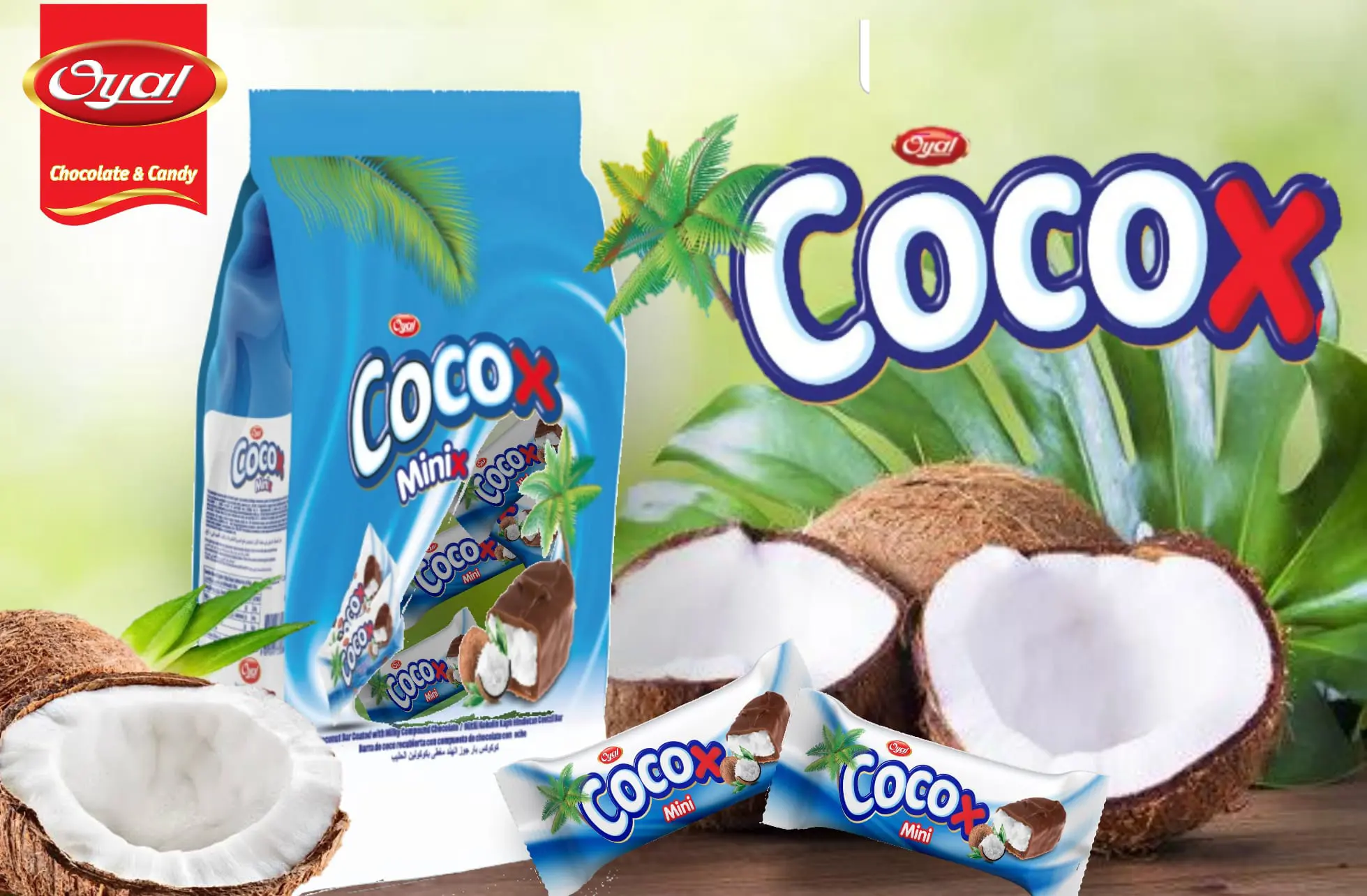 BARRE DE CHOCOLAT À LA NOIX DE COCO