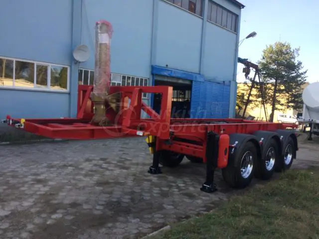 BPW Ejes con portacontenedores
