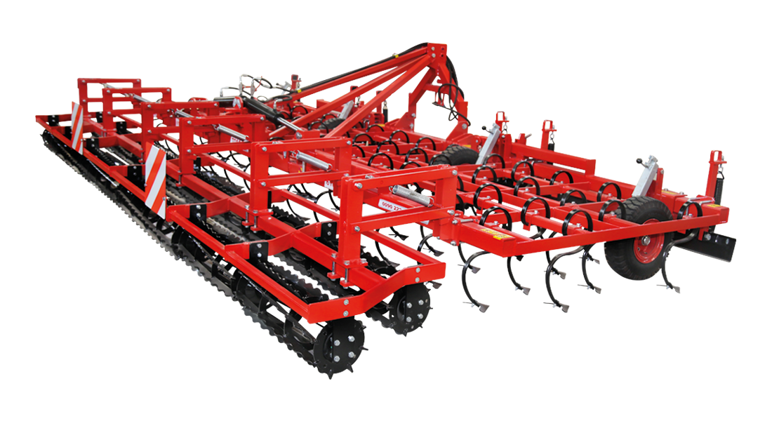 FOLDING TYPE SPRING CULTIVATOR