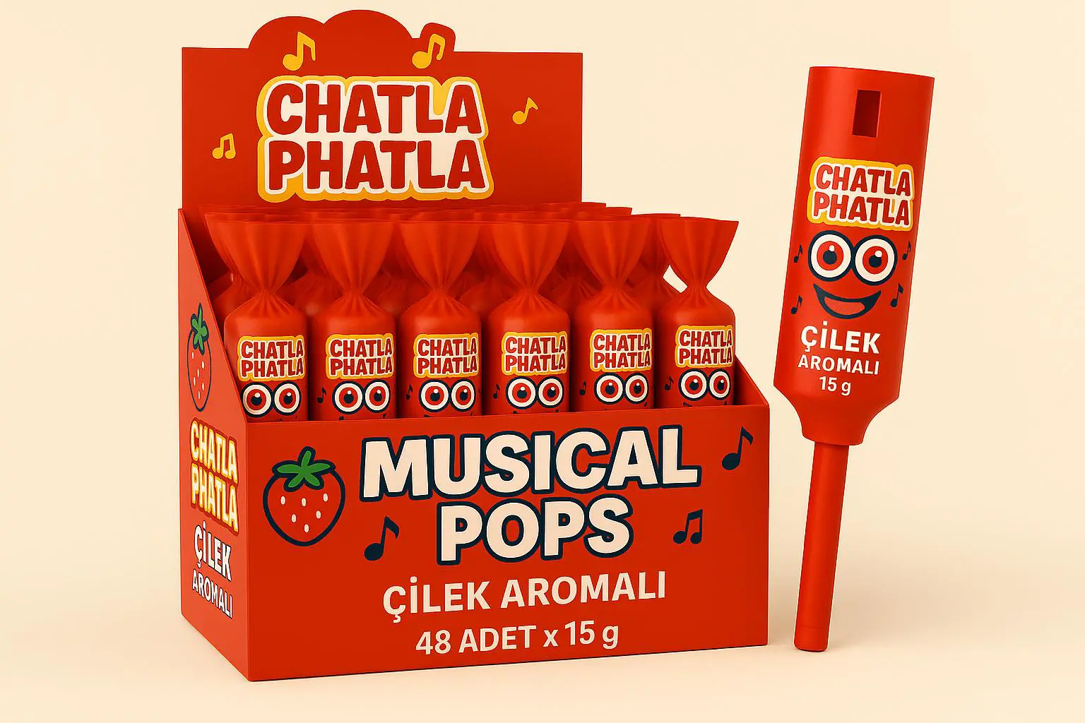 CHATLA PHATLA MUSICAL POP  15 GR