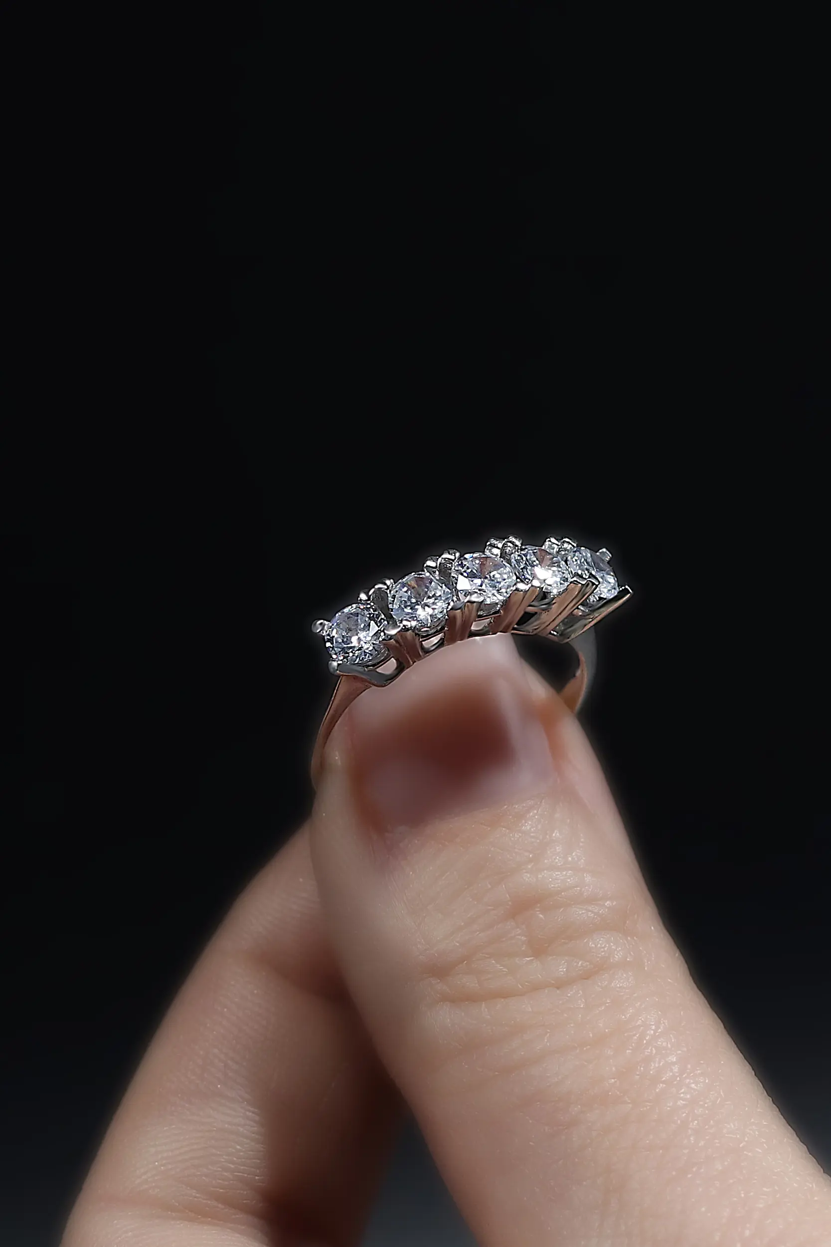  five stone ring