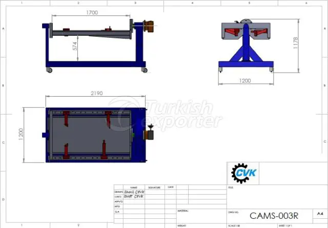 HEAVY ENGINE REPAIR STAND|CAMS-003R