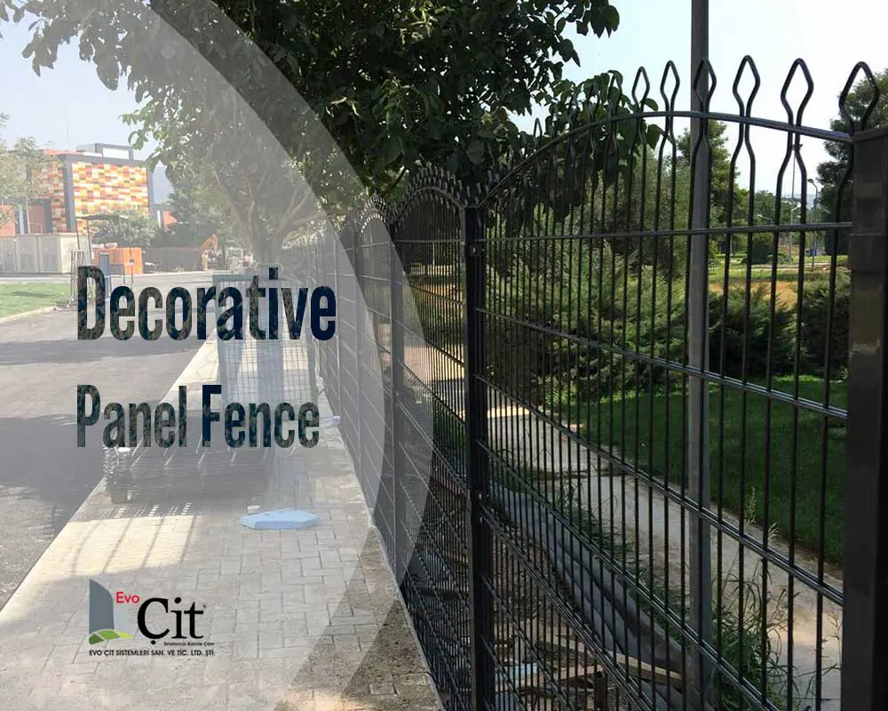 Decorative Panel Fence